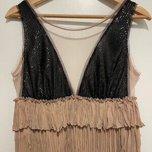 BCBG Sequin Top